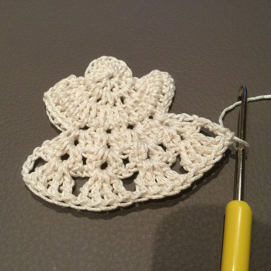 Blog-Inhaltsbild für 'Schneller Häkelengel als Deko oder Applikation'