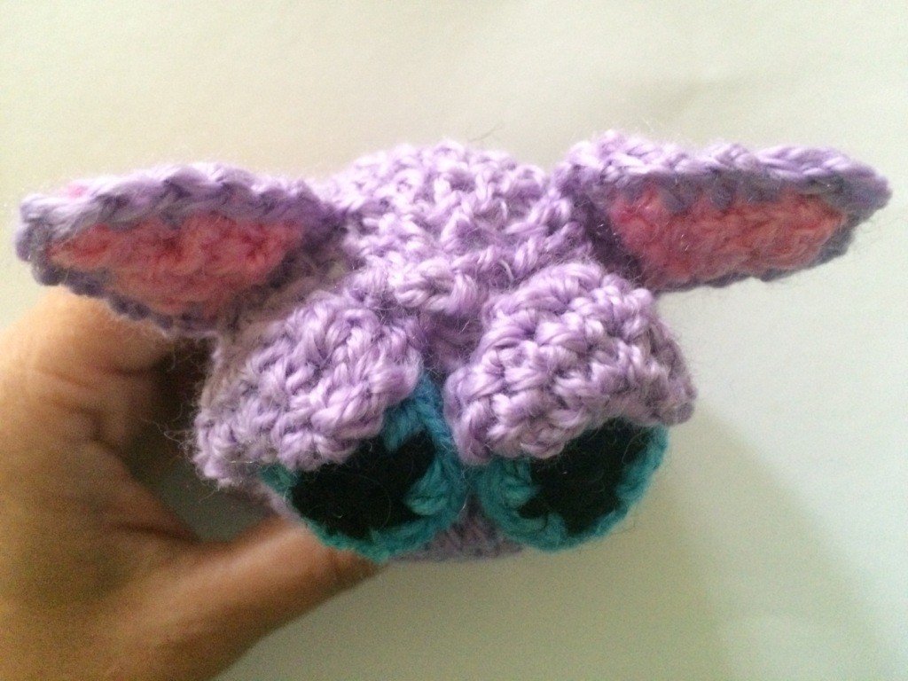 Blog-Inhaltsbild für 'Kostenlose Häkelanleitung - Kleine Fledermaus'