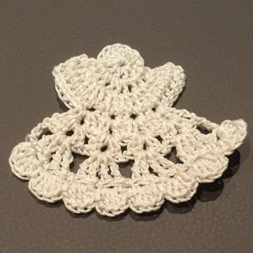 Blog-Inhaltsbild für 'Schneller Häkelengel als Deko oder Applikation'