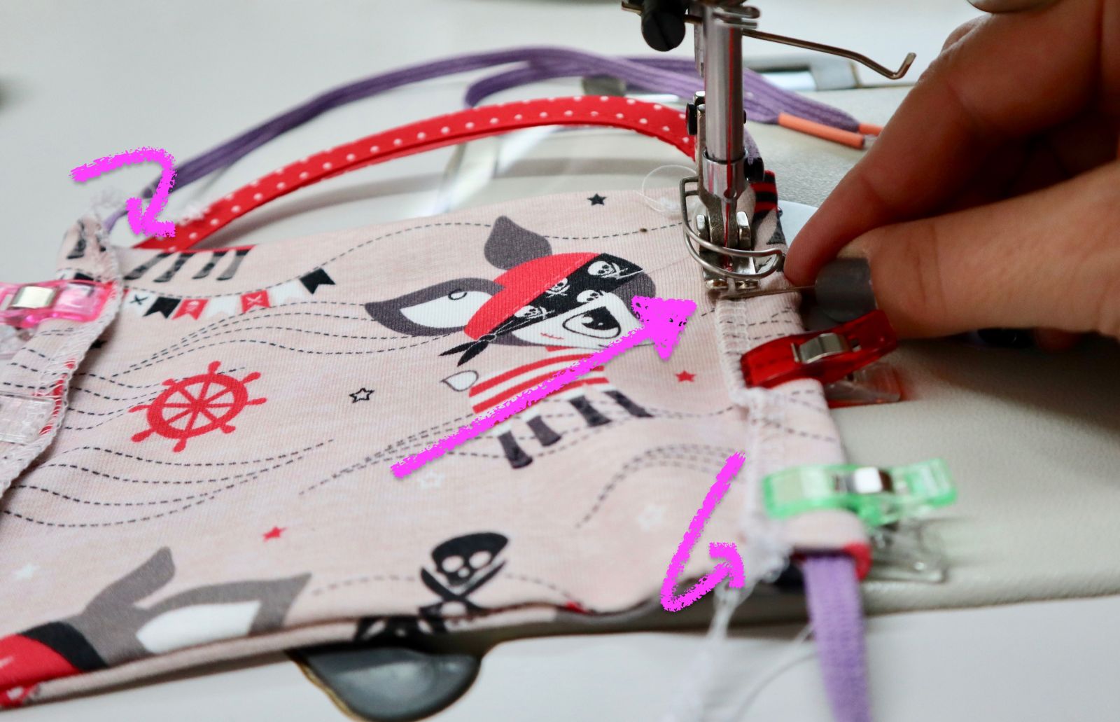 Blog-Inhaltsbild für 'MUNDMASKE FIX NÄHEN  mit Visier einfach nähen Jersey Baumwolle Gr. S-XL ATEMMASKE Gesichtsmaske Mundbedeckung Nasenmaske Behelfsmaske mit Spritzschutz'