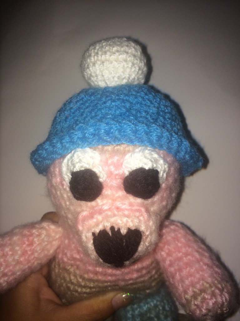 Blog-Inhaltsbild für 'Kostenlose Häkelanleitung - Kleines Winterbärchen'