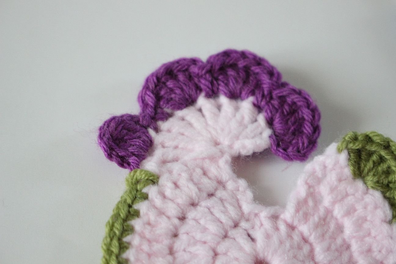 Blog-Inhaltsbild für 'Kostenlose Häkelanleitung. Applikation'