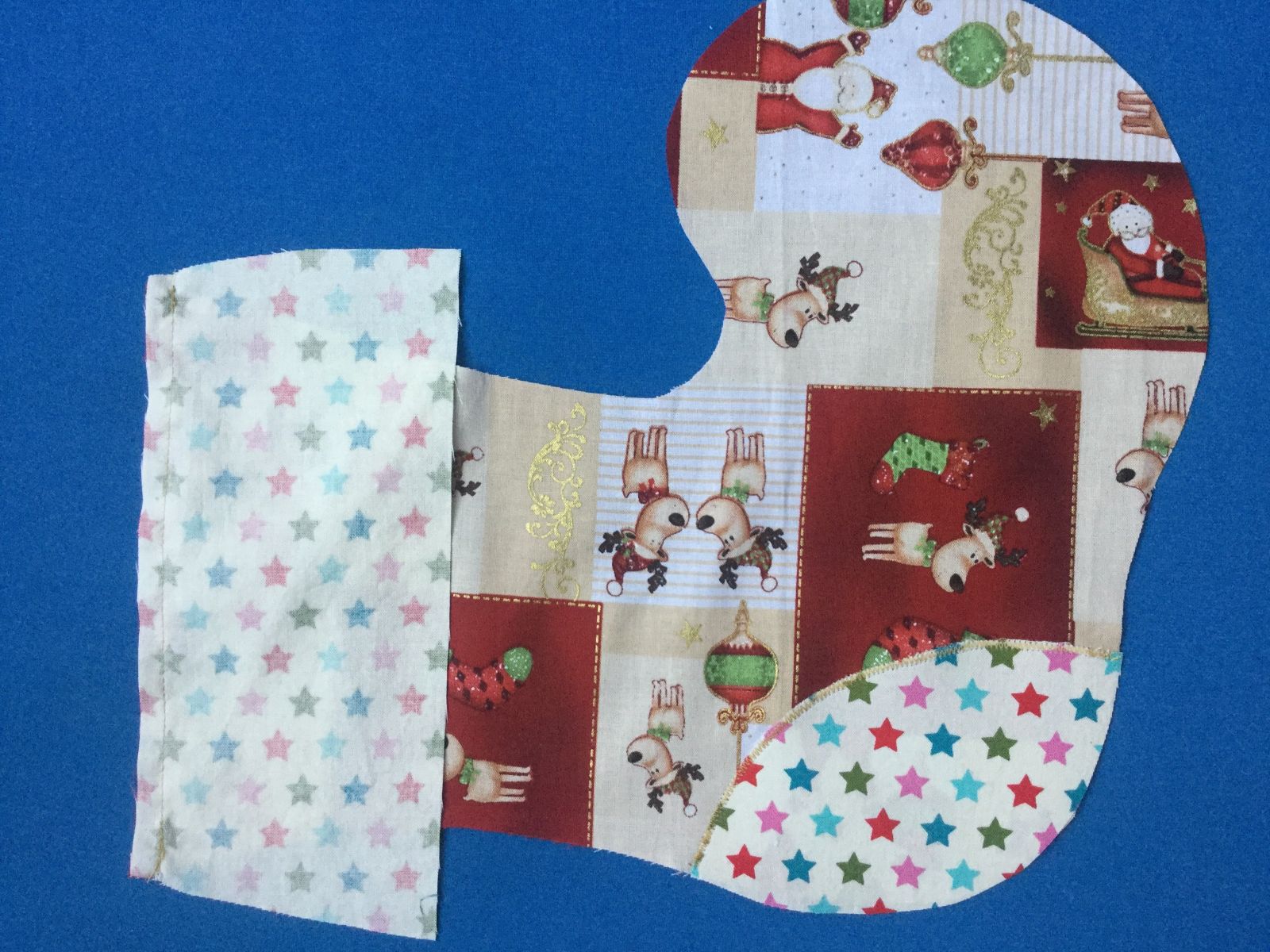 Blog-Inhaltsbild für 'kostenlose Nähanleitung einfache Nikolaussocke'