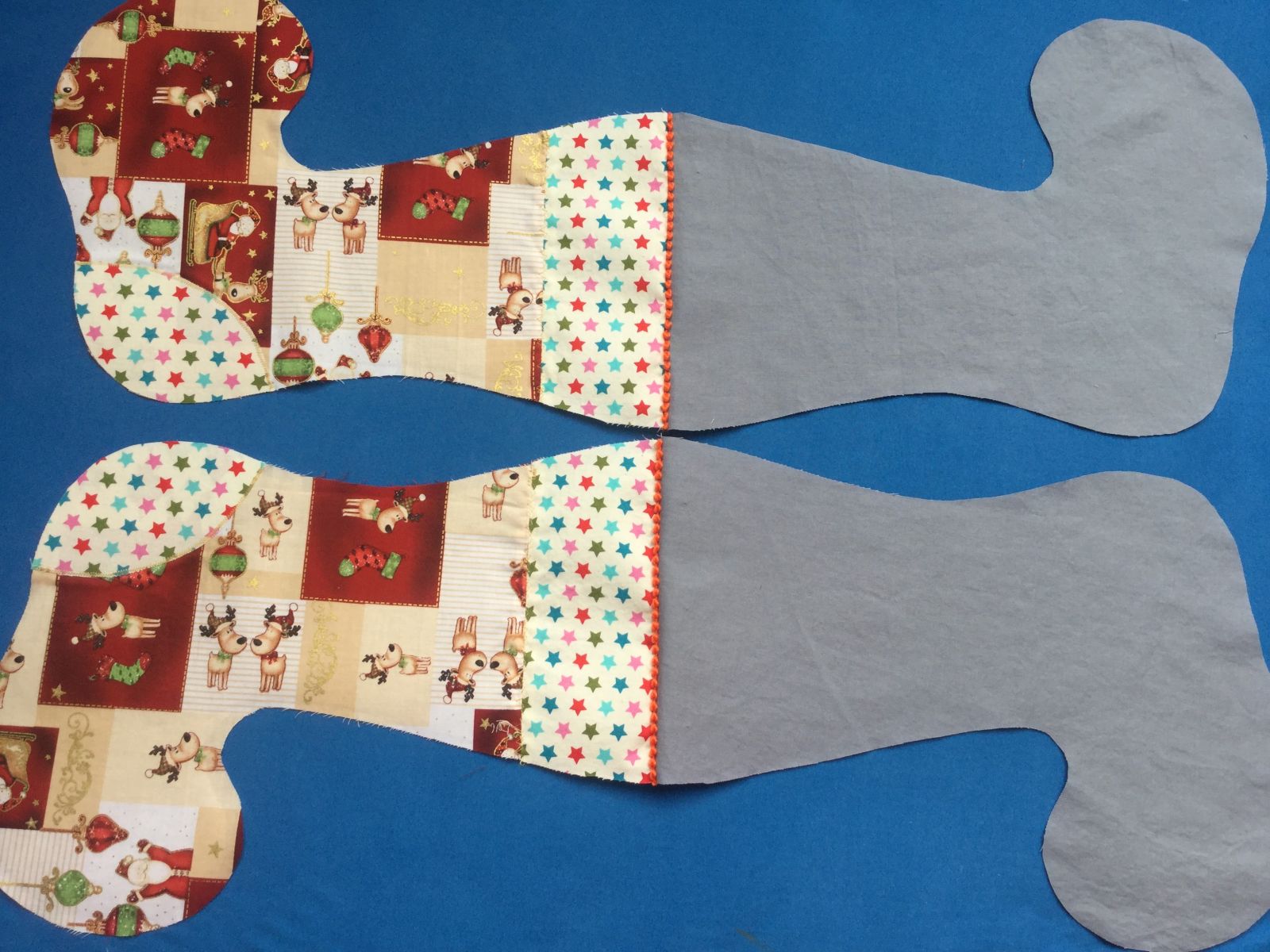 Blog-Inhaltsbild für 'kostenlose Nähanleitung einfache Nikolaussocke'