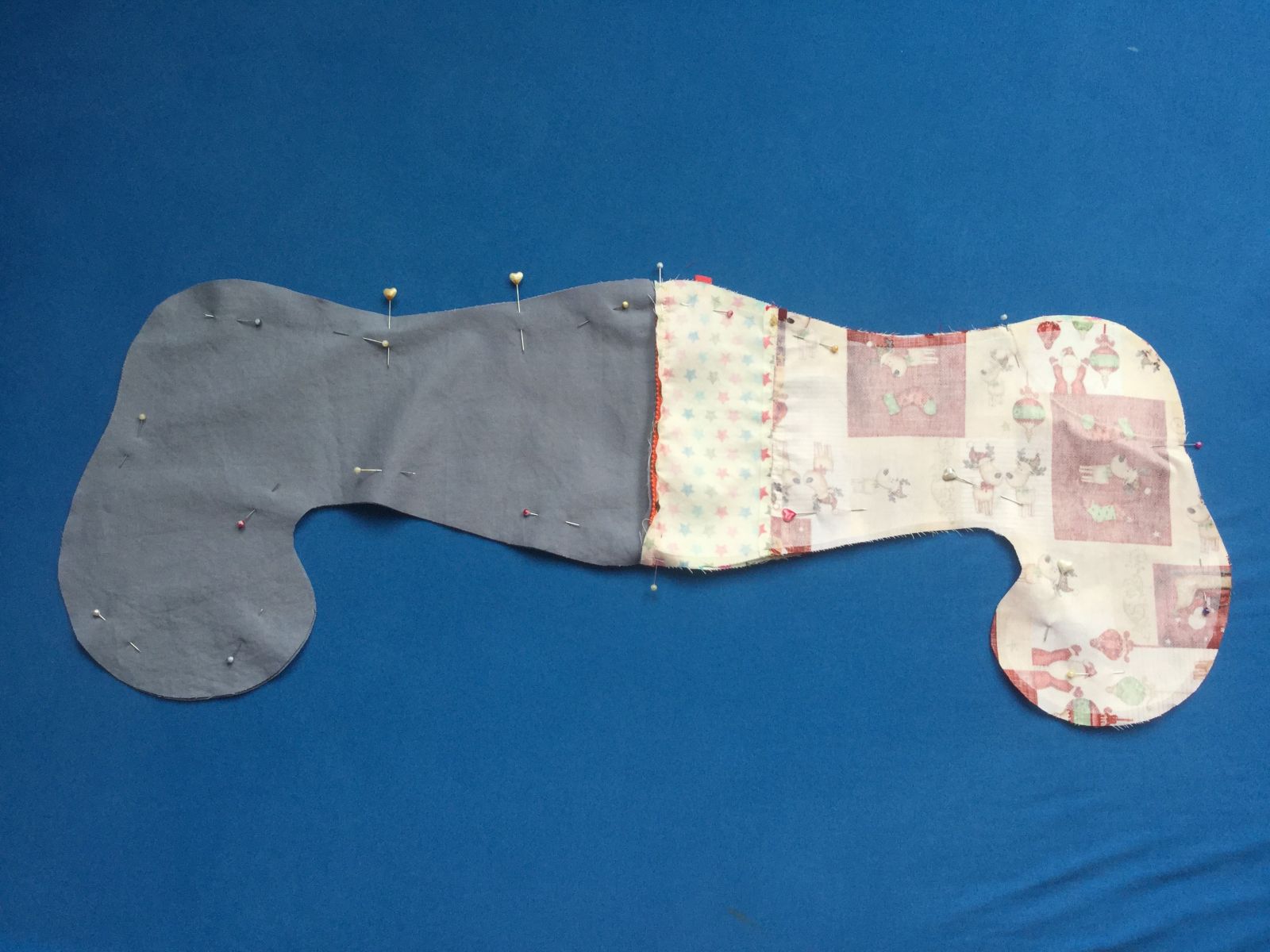 Blog-Inhaltsbild für 'kostenlose Nähanleitung einfache Nikolaussocke'