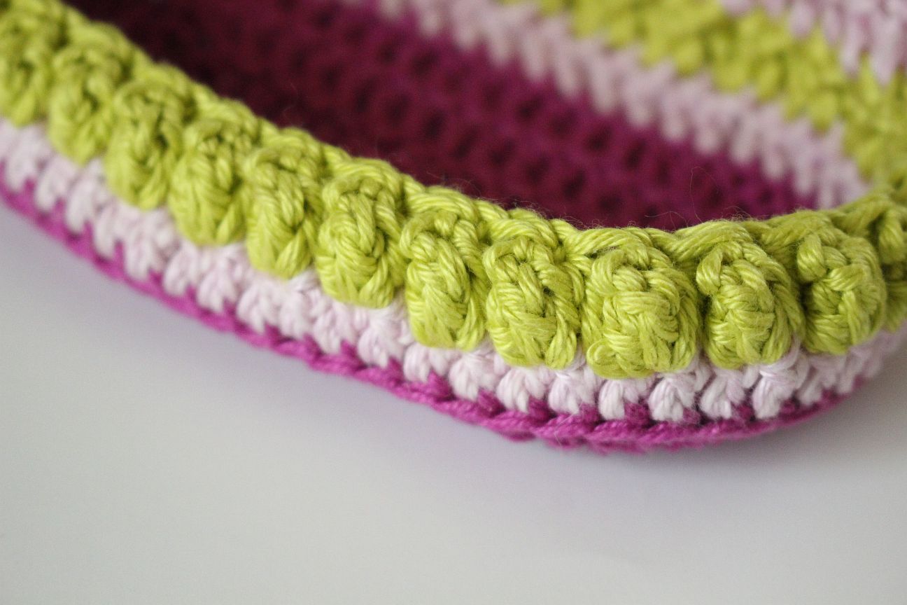 Blog content image for 'Free Crochet Pattern. Easter Basket'