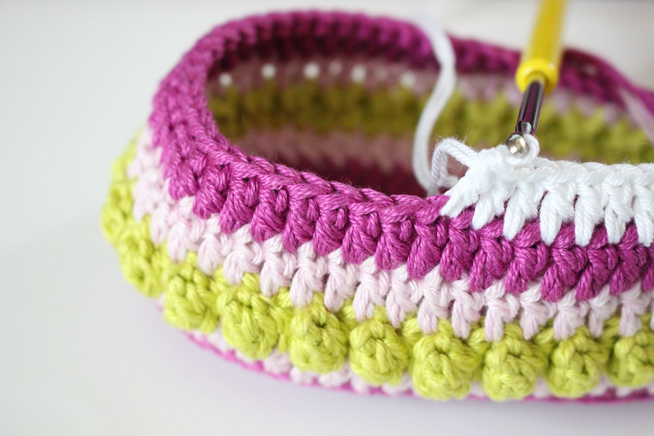 Blog content image for 'Free Crochet Pattern. Easter Basket'