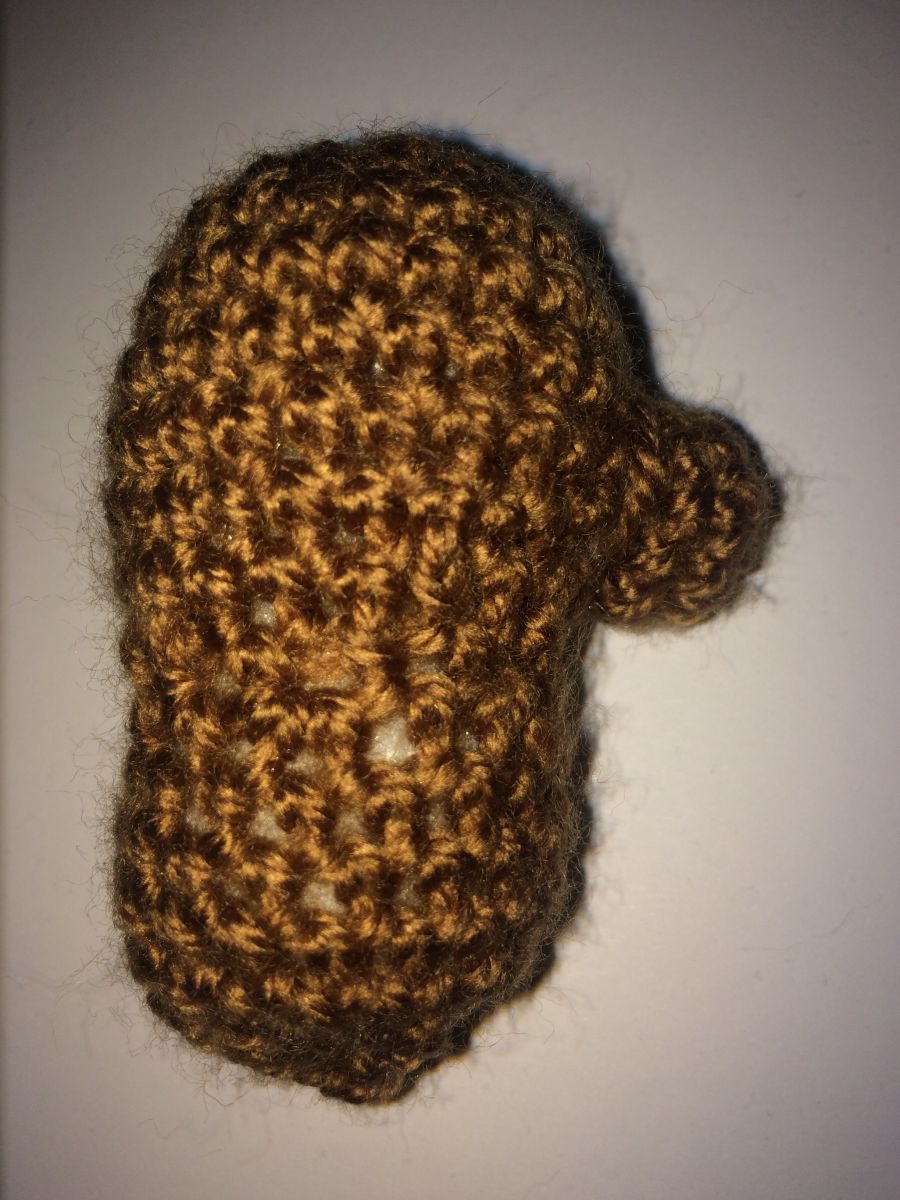 Blog-Inhaltsbild für 'Kostenlose Häkelanleitung - Kleiner Elch - Schlüsselanhänger - Taschenbaumler'