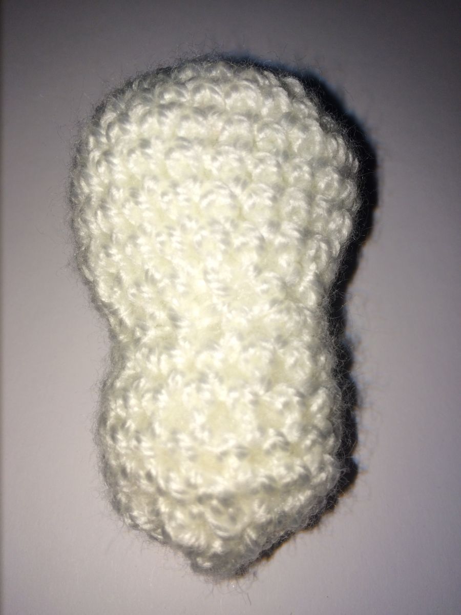 Blog-Inhaltsbild für 'Kostenlose Häkelanleitung - kleiner Schneemann - Schlüsselanhänger . Taschenbaumler'