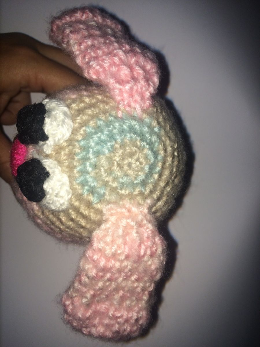 Blog-Inhaltsbild für 'Kostenlose Häkelanleitung - Kleines Winterhäschen'