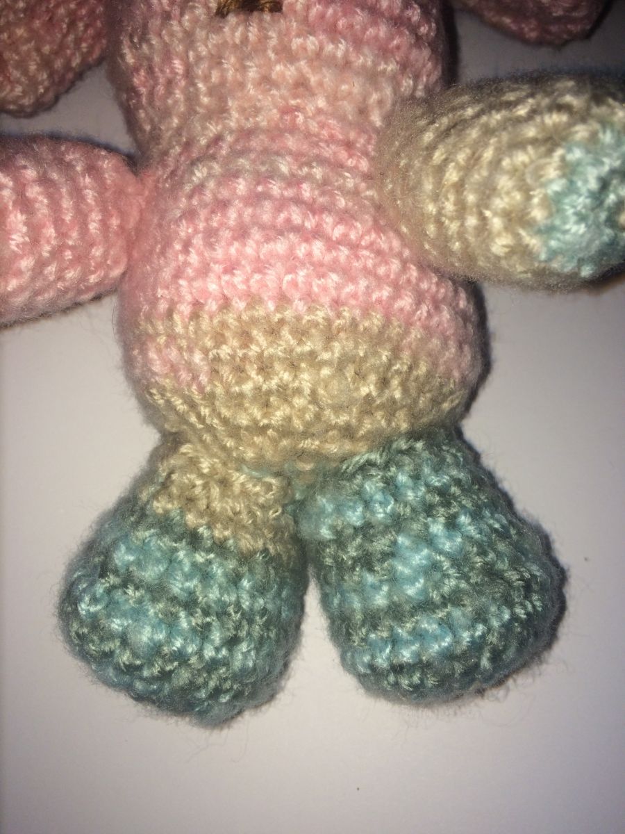 Blog-Inhaltsbild für 'Kostenlose Häkelanleitung - Kleines Winterhäschen'