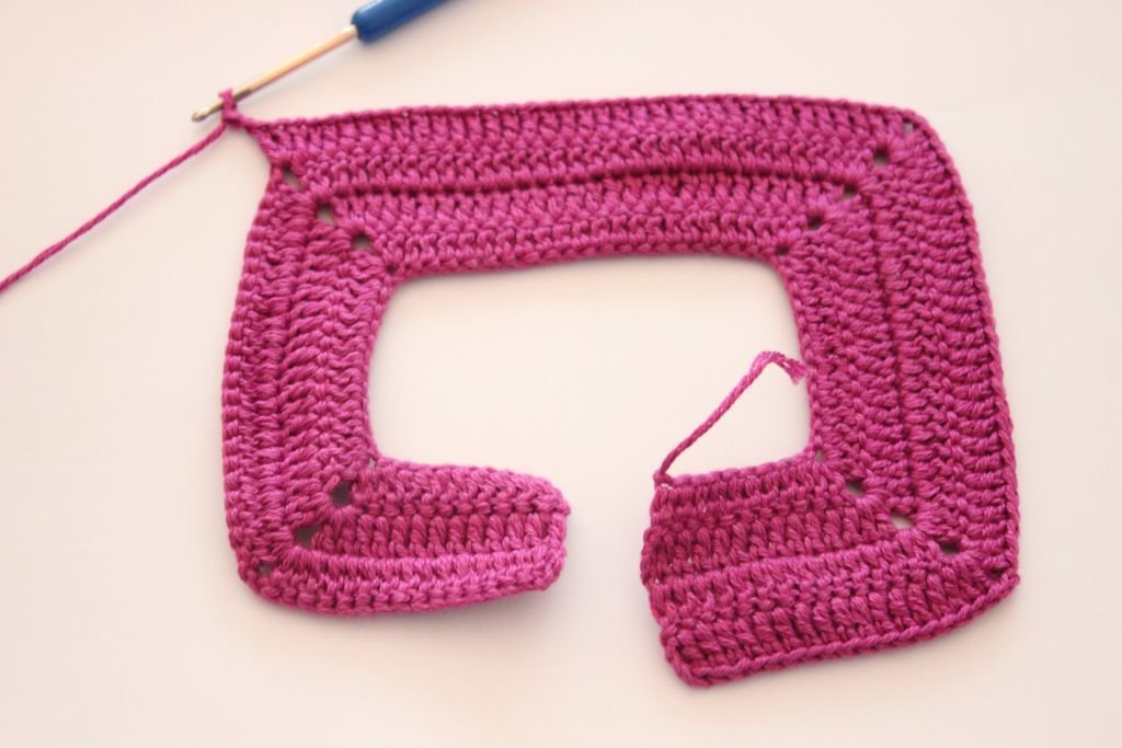 Blog content image for 'Free Crochet Pattern for Baby Overall Orchid'