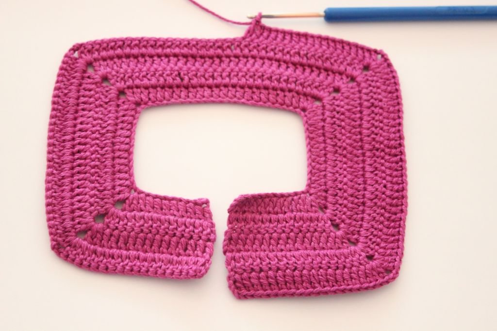 Blog content image for 'Free Crochet Pattern for Baby Overall Orchid'