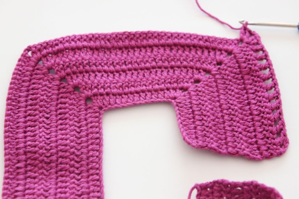 Blog content image for 'Free Crochet Pattern for Baby Overall Orchid'