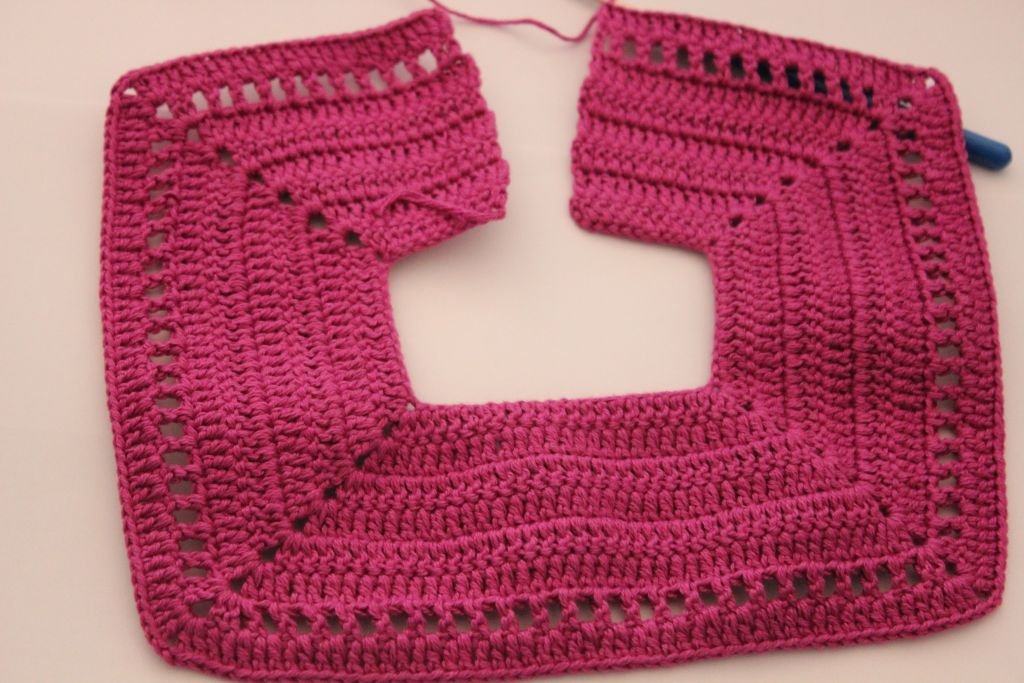Blog content image for 'Free Crochet Pattern for Baby Overall Orchid'