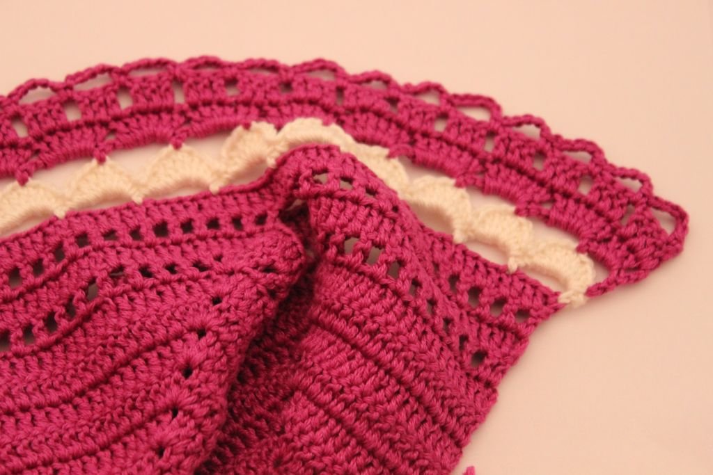 Blog content image for 'Free Crochet Pattern for Baby Overall Orchid'