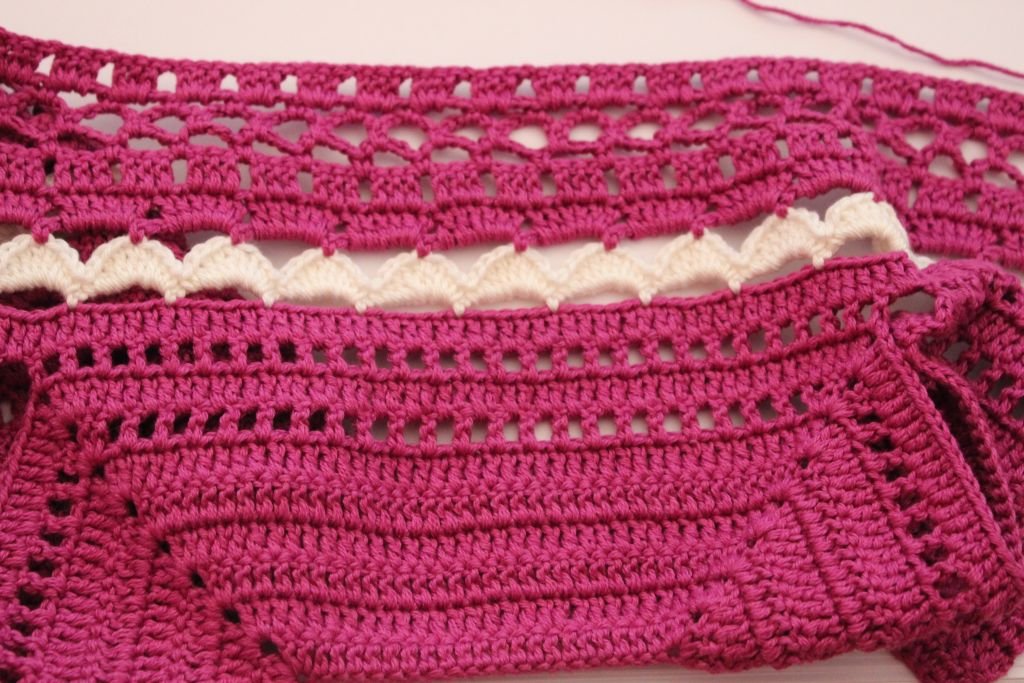 Blog content image for 'Free Crochet Pattern for Baby Overall Orchid'