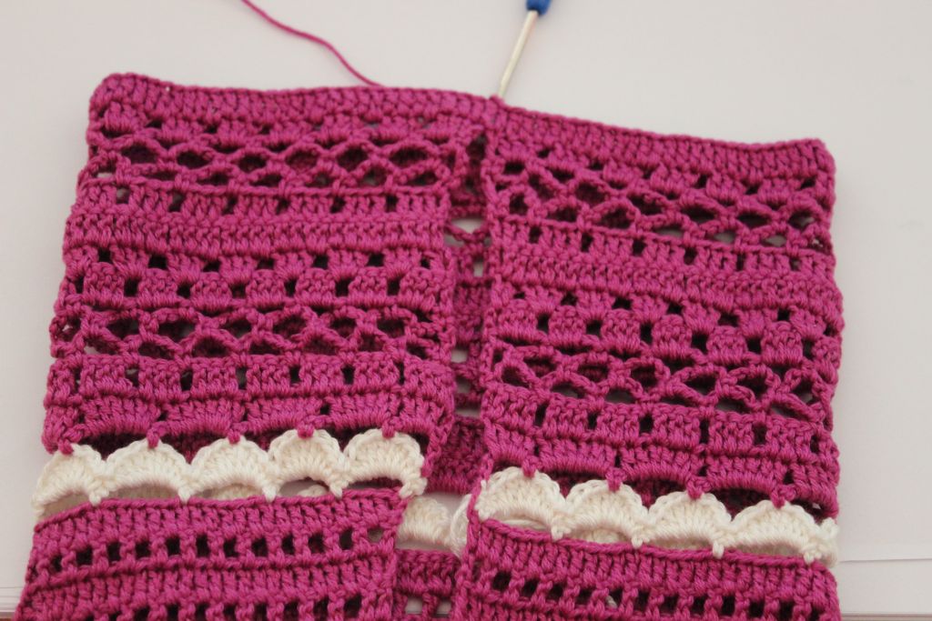 Blog content image for 'Free Crochet Pattern for Baby Overall Orchid'