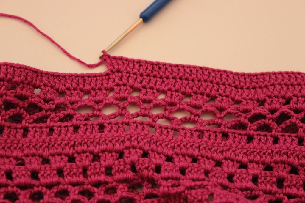 Blog content image for 'Free Crochet Pattern for Baby Overall Orchid'