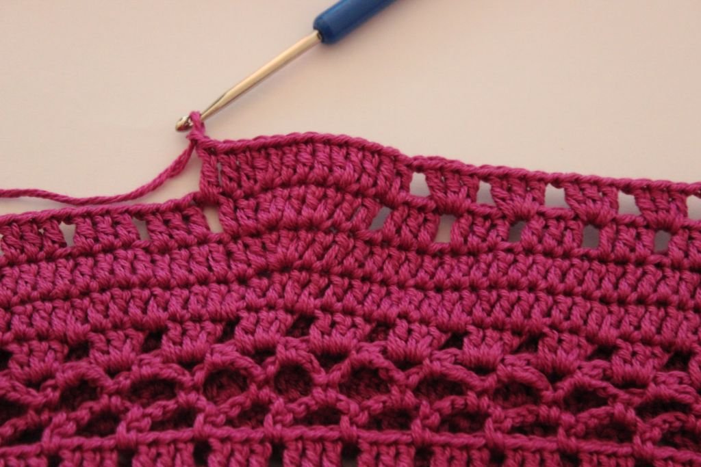 Blog content image for 'Free Crochet Pattern for Baby Overall Orchid'