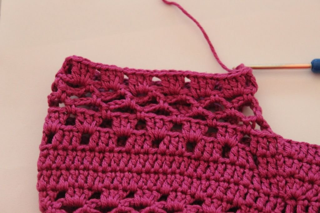 Blog content image for 'Free Crochet Pattern for Baby Overall Orchid'