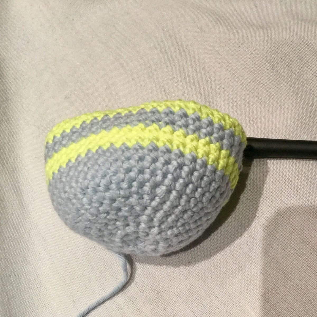 Blog-Inhaltsbild für 'kostenlose Häkelanleitung Alien Arthur anfängerfreundlich'