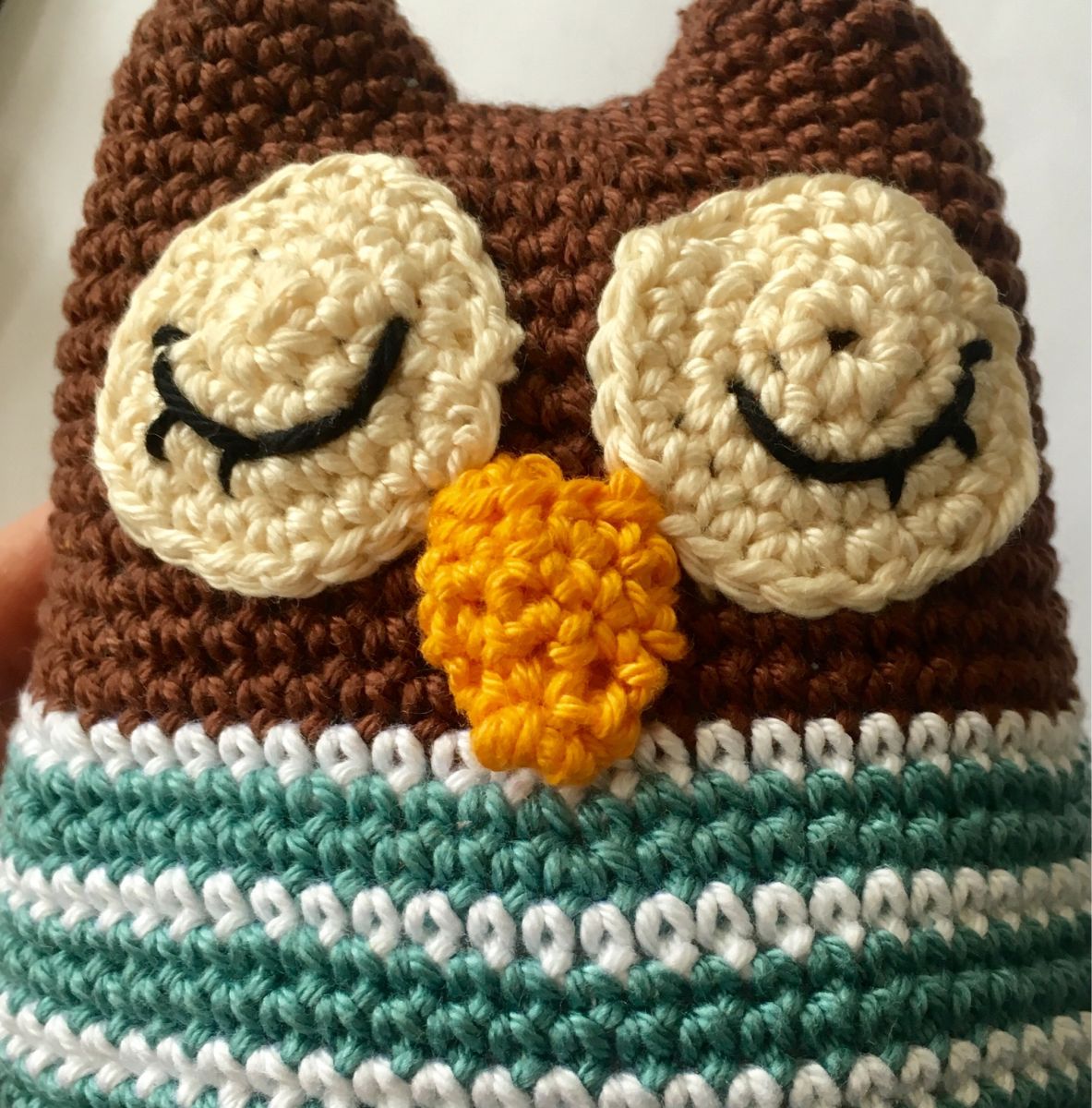 Blog-Inhaltsbild für 'Häkelanleitung Eule'