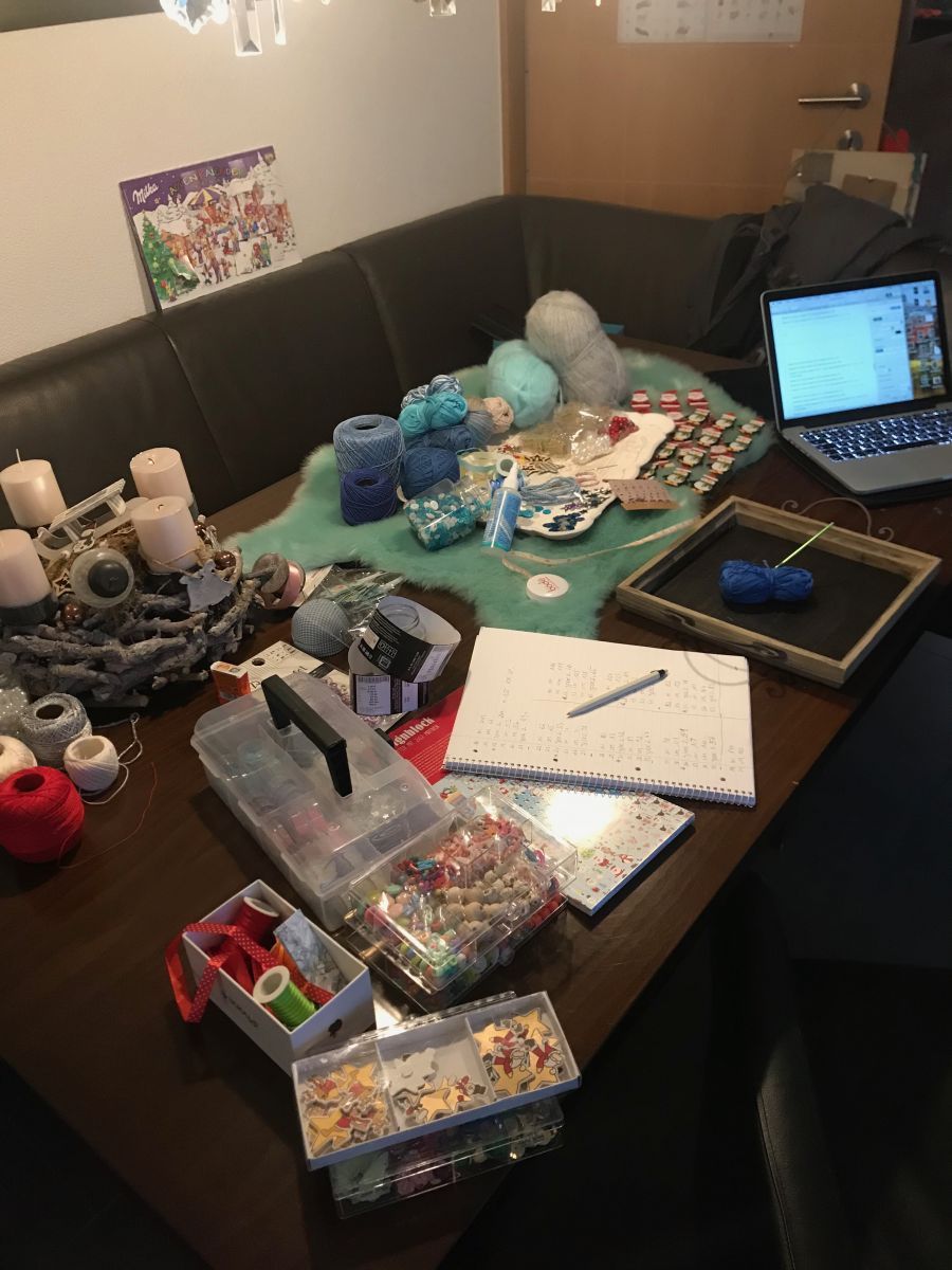 Blog-Inhaltsbild für '4 Geschenkverpackungen aus Wollresten'