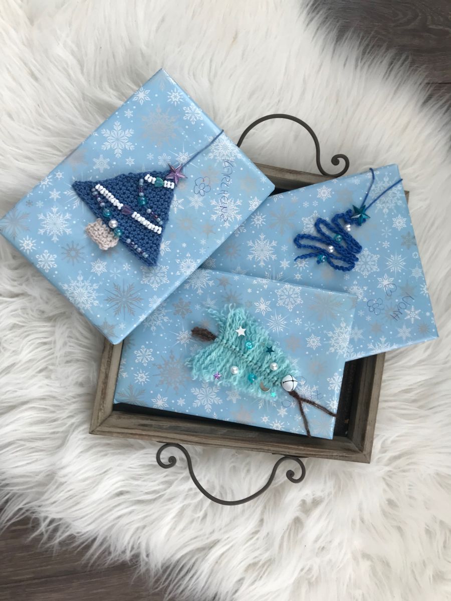 Blog-Inhaltsbild für 'Geschenkanhänger 3erlei Tannenbäume'