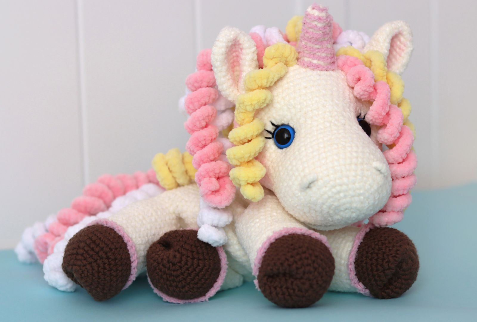 Blog-Inhaltsbild für 'Einhorn häkeln'