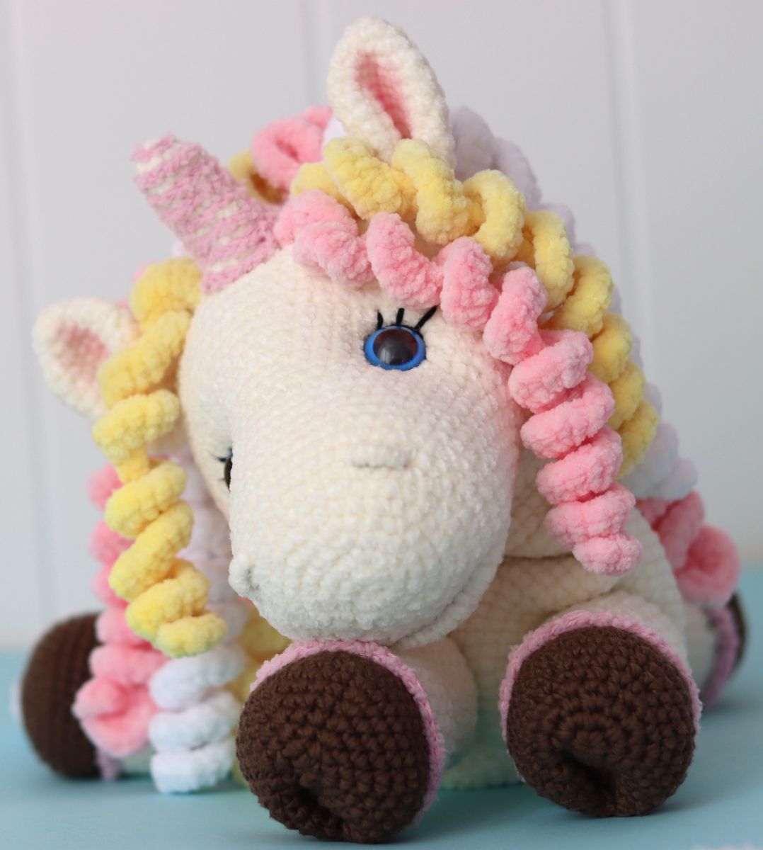 Blog-Inhaltsbild für 'Einhorn häkeln'