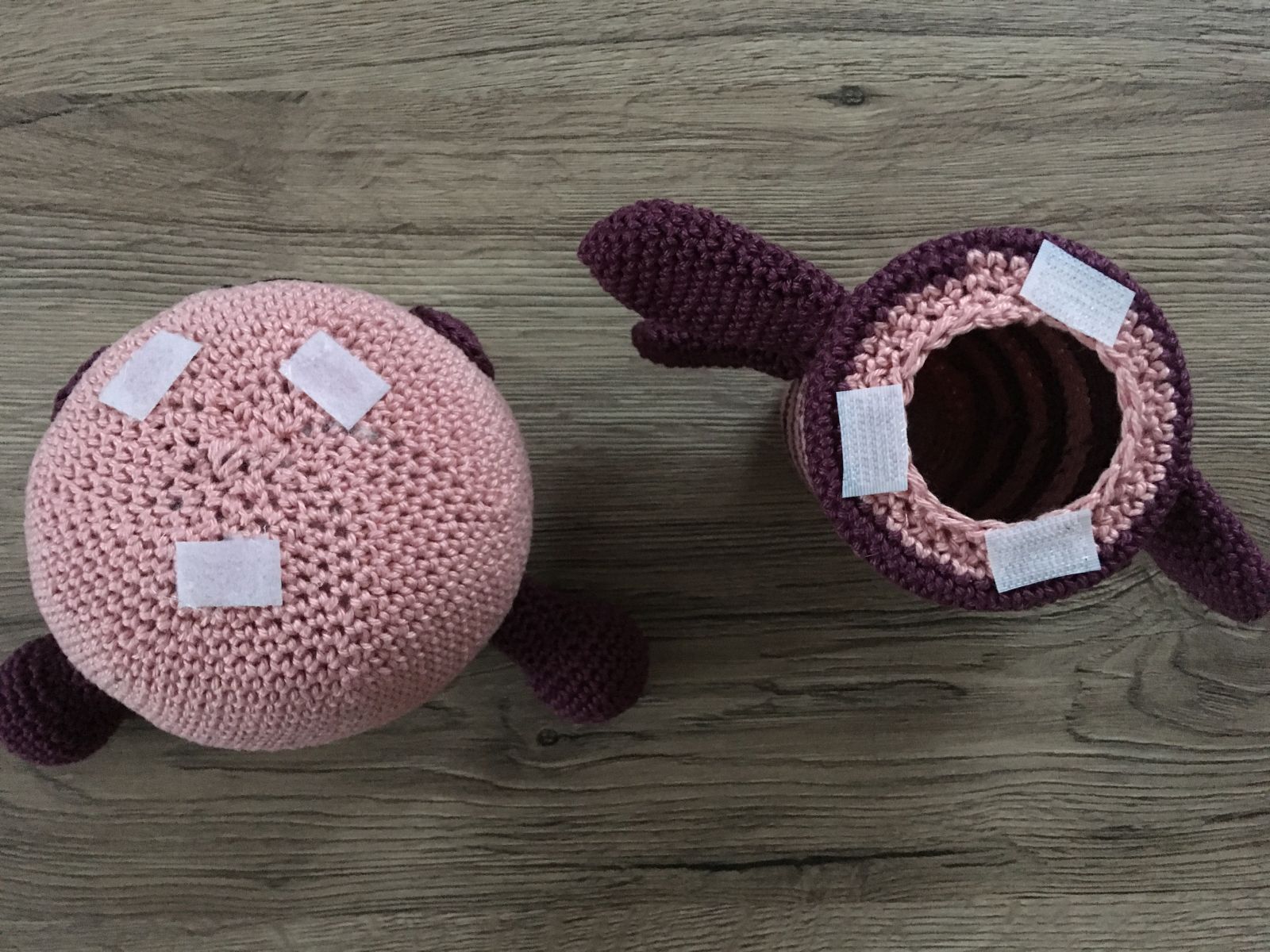 Blog-Inhaltsbild für 'Spardose Schmetterling, kostenlose Häkelanleitung'