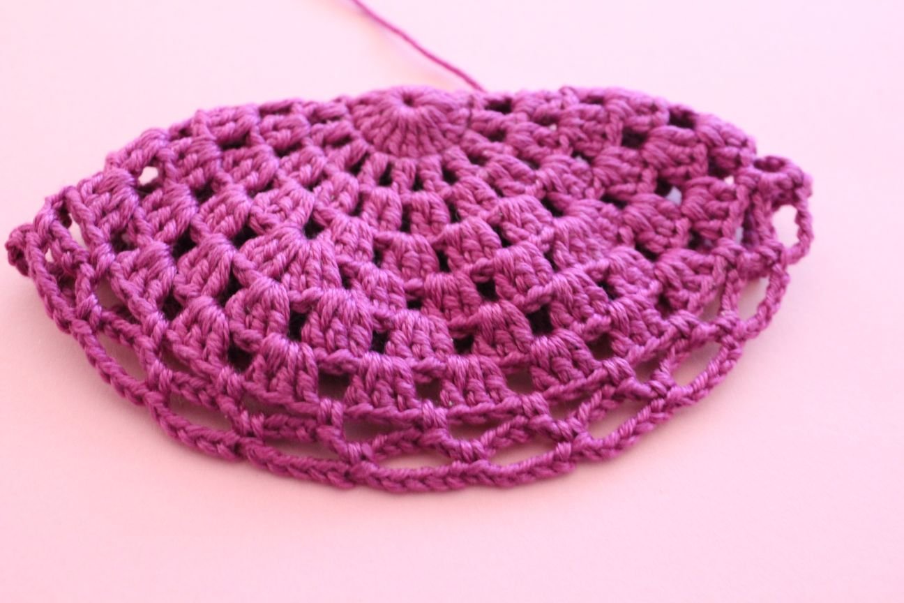 Blog content image for 'Free Crochet Pattern for Baby Hat Orchid'