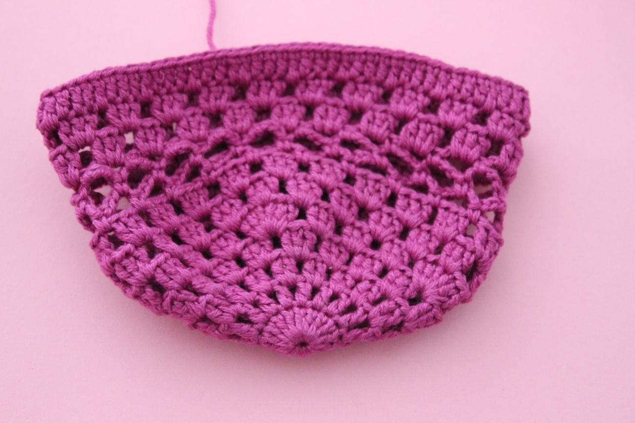 Blog content image for 'Free Crochet Pattern for Baby Hat Orchid'