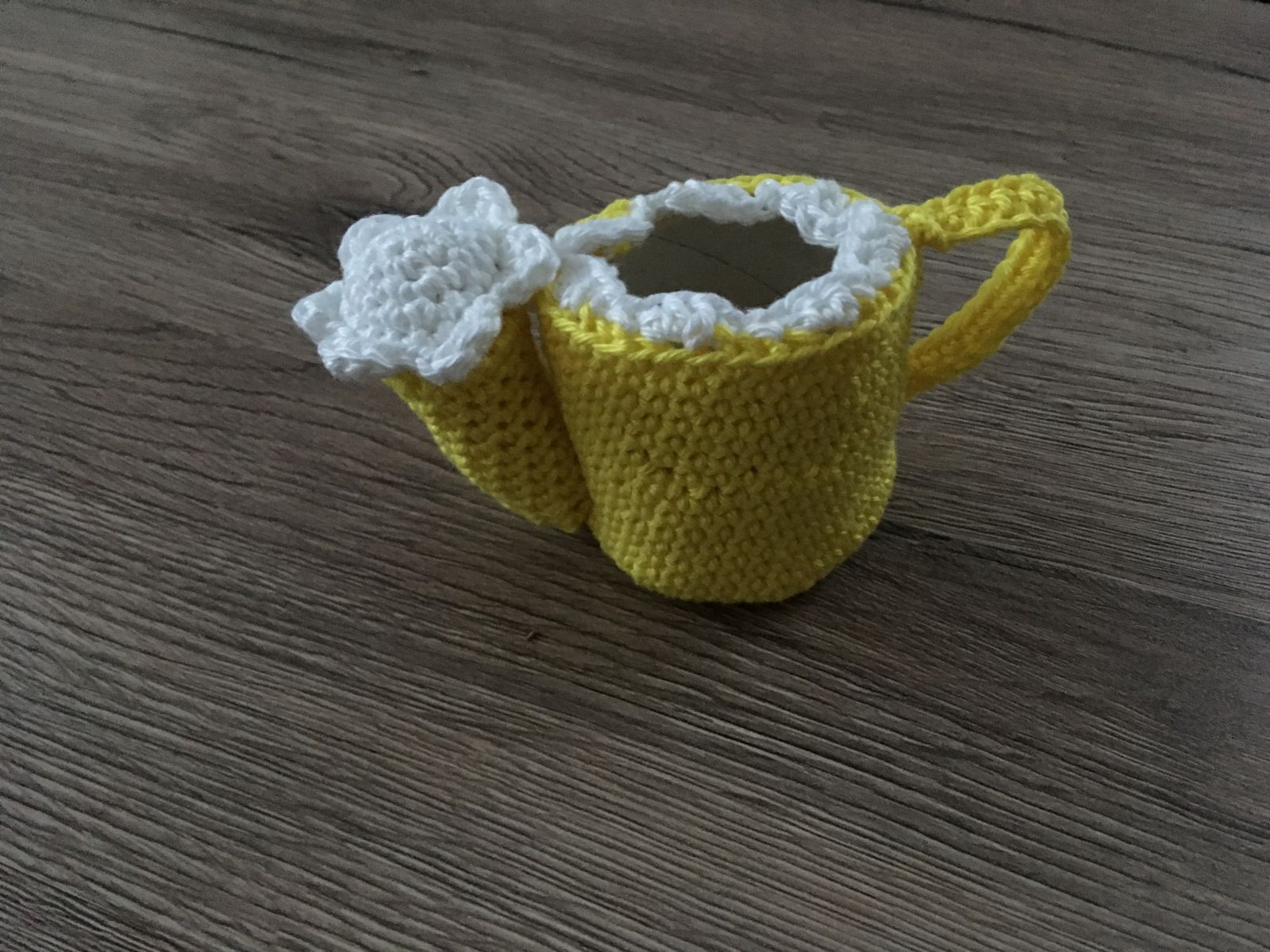 Blog-Inhaltsbild für 'Gießkannen, kostenlose Häkelanleitung'