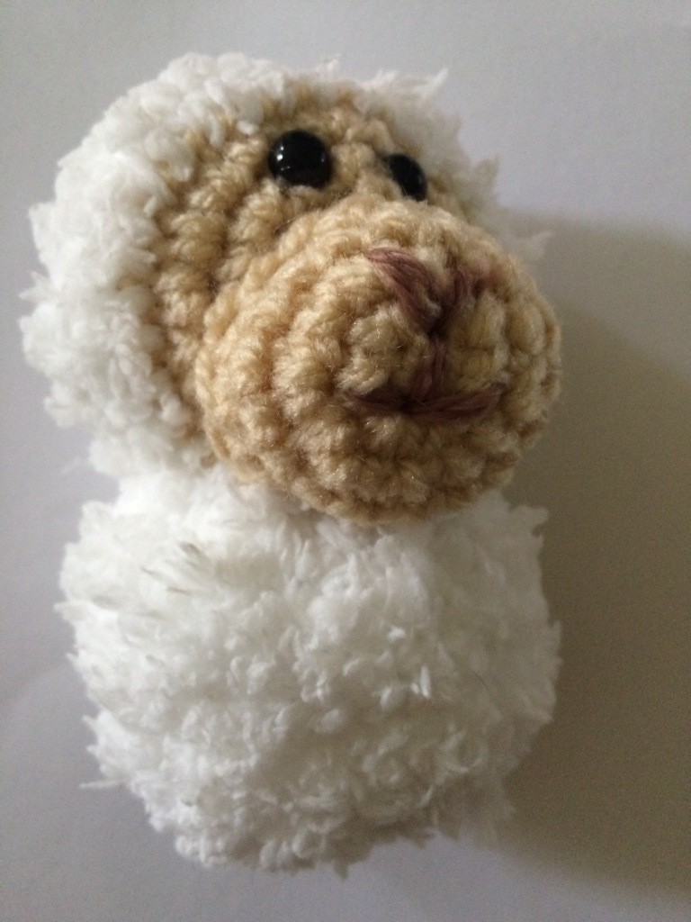 Blog-Inhaltsbild für 'Kostenlose Häkelanleitung - Kleine Schäfchen'