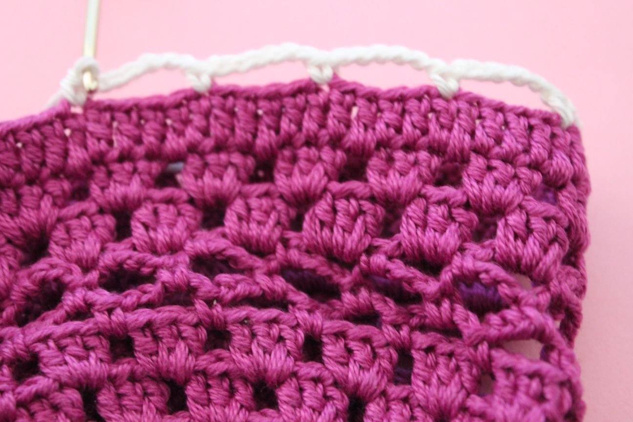 Blog content image for 'Free Crochet Pattern for Baby Hat Orchid'