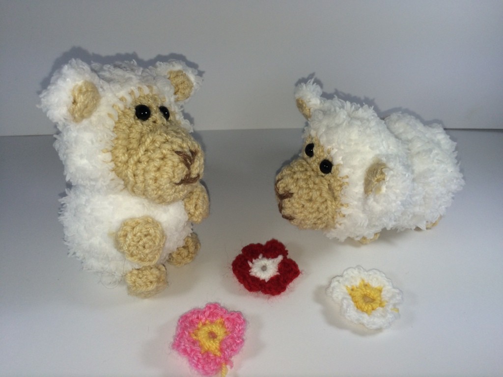 Blog-Inhaltsbild für 'Kostenlose Häkelanleitung - Kleine Schäfchen'