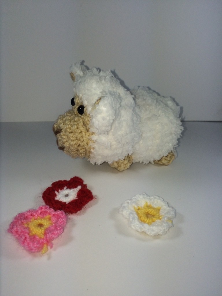 Blog-Inhaltsbild für 'Kostenlose Häkelanleitung - Kleine Schäfchen'