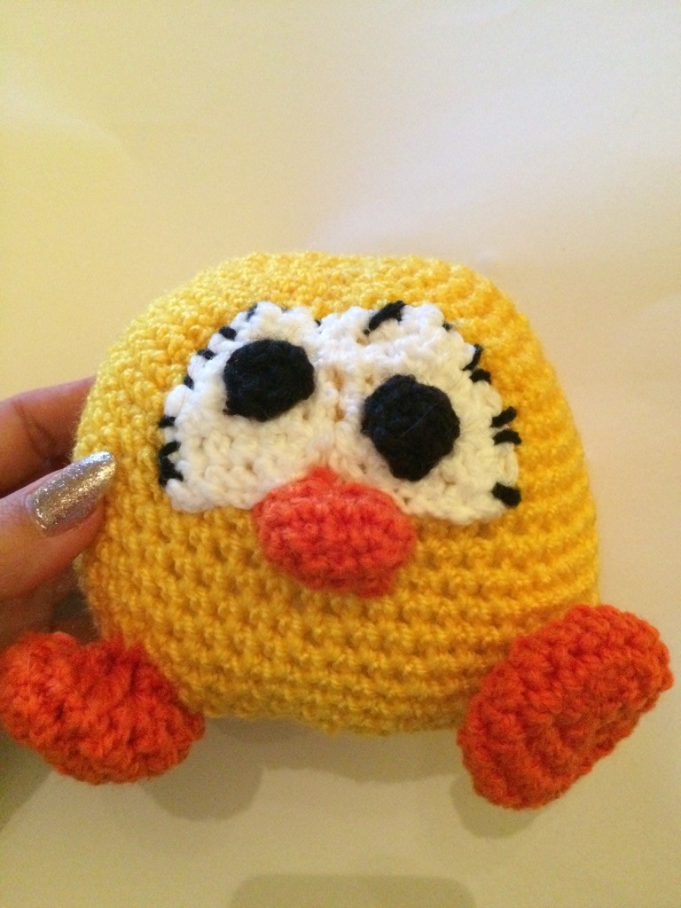 Blog-Inhaltsbild für 'Kostenlose Häkelanleitung - Kleines Küken'