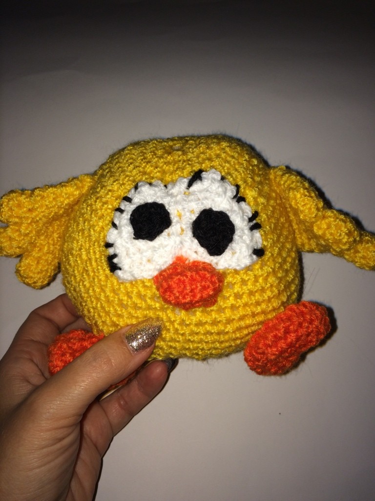 Blog-Inhaltsbild für 'Kostenlose Häkelanleitung - Kleines Küken'