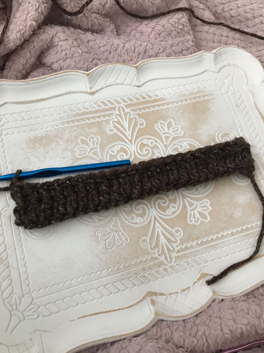 Blog-Inhaltsbild für 'Schalkragen mit dicker Wolle häkeln'