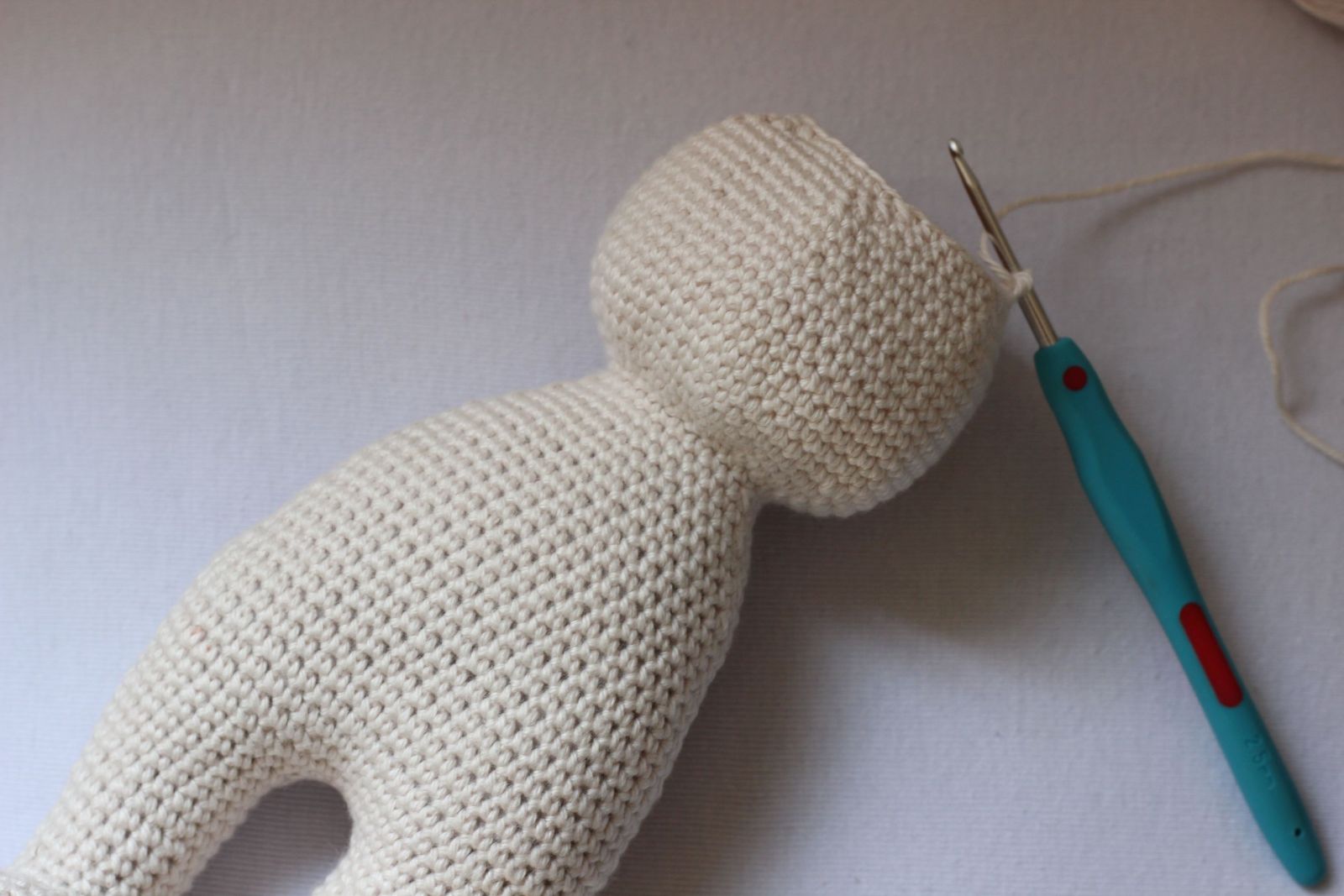 Blog content image for 'Free Crochet Pattern for Pumpkin Doll'