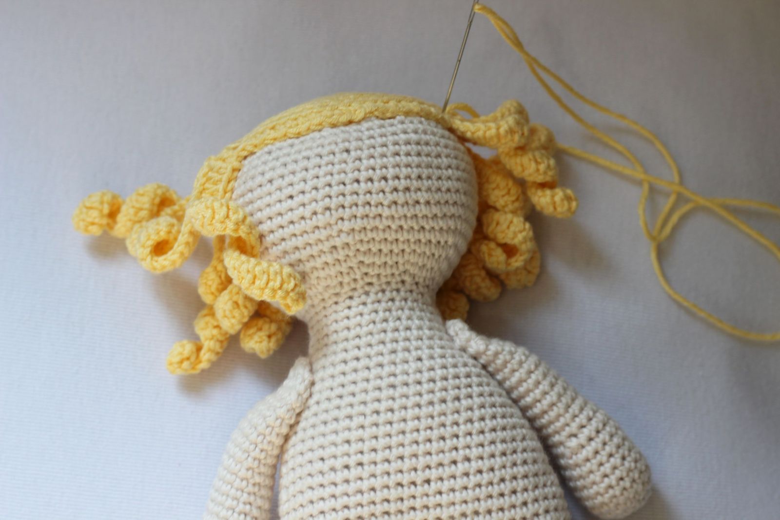 Blog content image for 'Free Crochet Pattern for Pumpkin Doll'