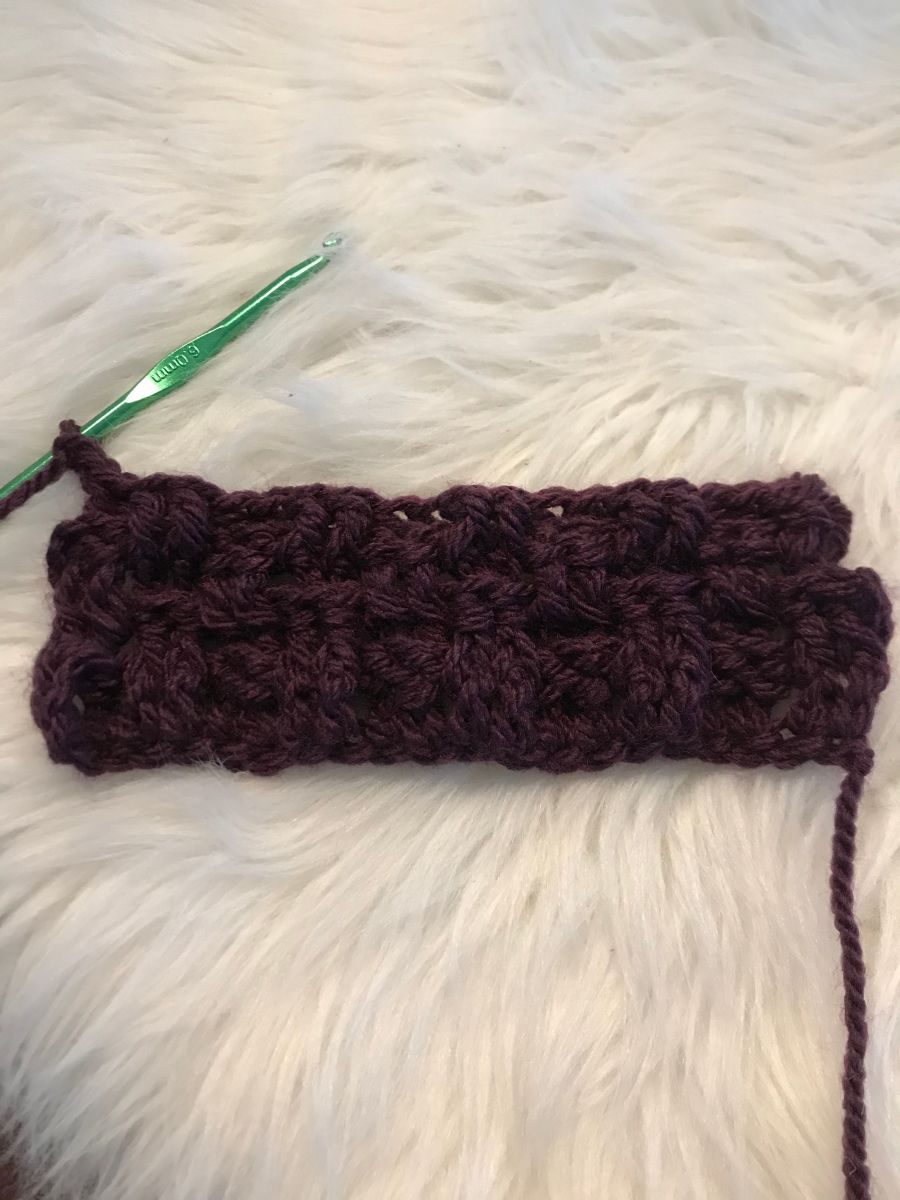 Blog-Inhaltsbild für 'einfacher Schal mit Kompaktem Muster'