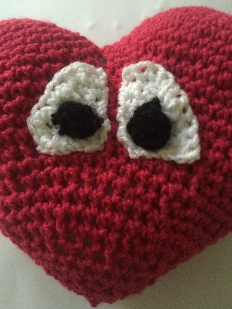 Blog-Inhaltsbild für 'Kostenlose Häkelanleitung - Kleines Valentinsherz'