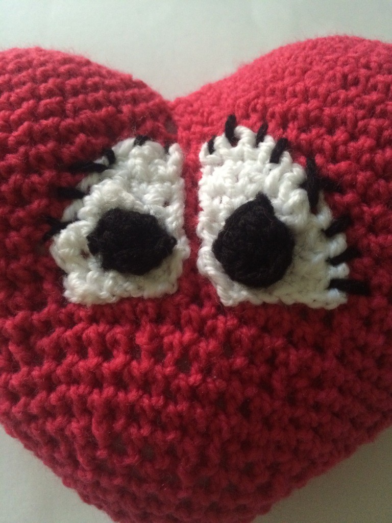 Blog-Inhaltsbild für 'Kostenlose Häkelanleitung - Kleines Valentinsherz'