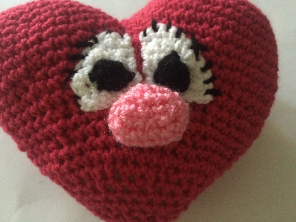 Blog-Inhaltsbild für 'Kostenlose Häkelanleitung - Kleines Valentinsherz'