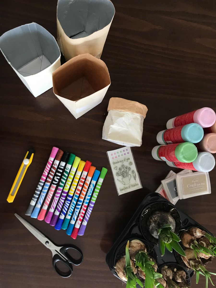 Blog-Inhaltsbild für 'Übertöpfe upcycling aus Tetra Paks'