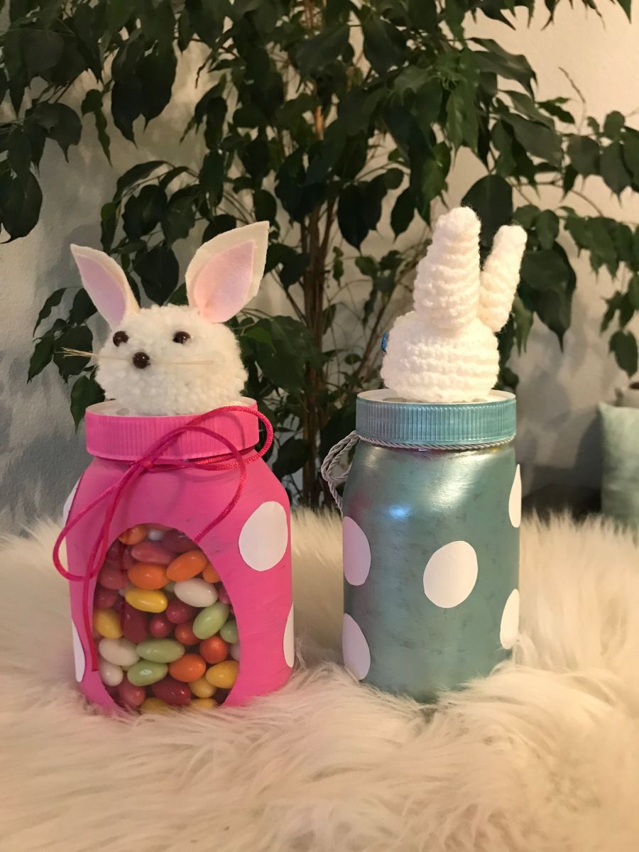 Blog-Inhaltsbild für 'Bastelanleitung Hasengläser'